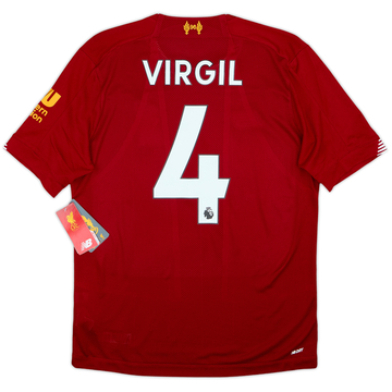 2019-20 Liverpool Local Camiseta Virgil #4 (S)