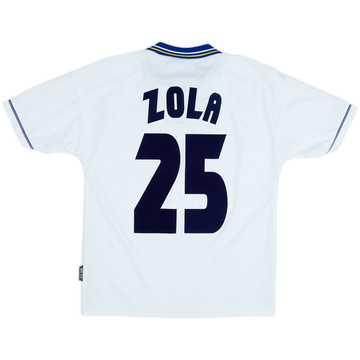 1998-00 Chelsea Away Shirt Zola #25 - 9/10 - (14-15 Years)