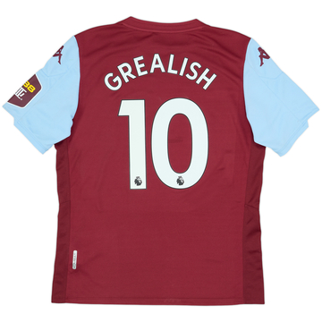 2019-20 Aston Villa Home Shirt Grealish #10 (L)