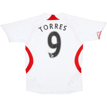 2007-08 Liverpool Away Shirt Torres #9 - 5/10 - (L.Boys)