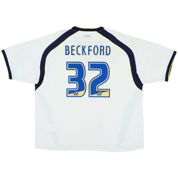 2006-07 Leeds United Home Shirt Beckford #32 - 5/10 - (4XL)