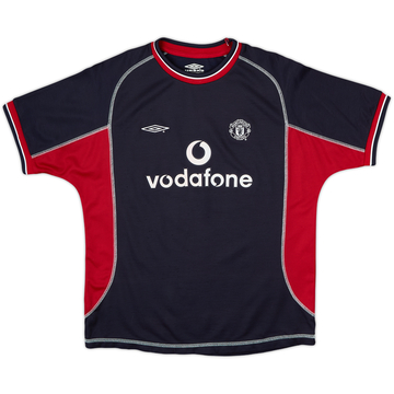 2000-01 Manchester United Third Shirt - 8/10 - (L.Boys)