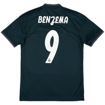 2018-19 Real Madrid Away Shirt Benzema #9