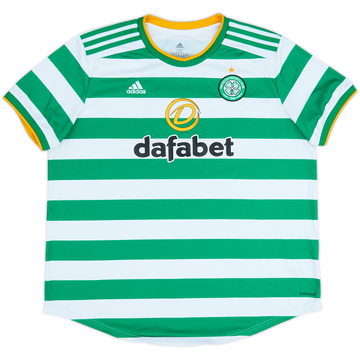 2020-21 Celtic Home Shirt - 9/10 - (Women's XXL)