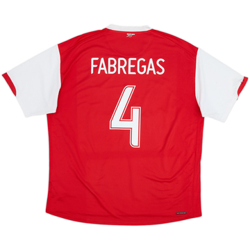 2006-08 Arsenal Home Shirt Fabregas #4 - 5/10 - (XL)
