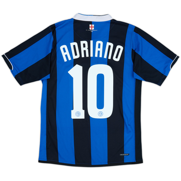 2006-07 Inter Milan Home Shirt Adriano #10 - 6/10 - (S)