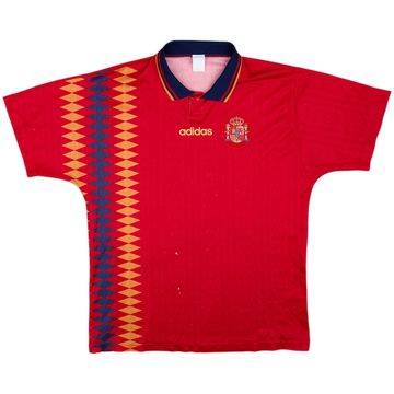 1994-96 Spain Home Shirt - 5/10 - (XL)