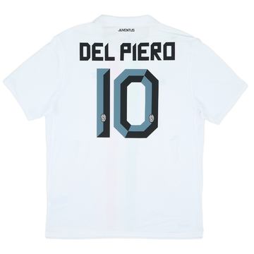 2010-12 Juventus Away Shirt Del Piero #10 - 7/10 - (XL)