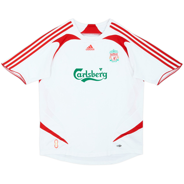 2007-08 Liverpool Away Shirt - 8/10 - (Women's M)