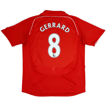 2006-08 Liverpool Camiseta Local Gerrard #8 - 5/10 - (XL)