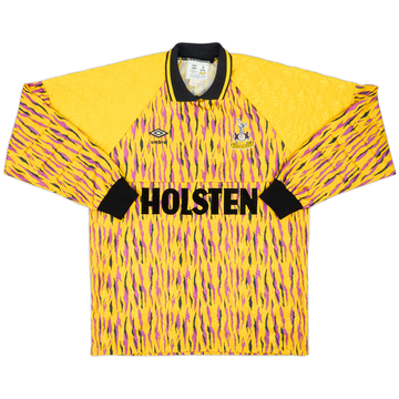 1991-93 Tottenham GK Shirt #1 - 8/10 - (L)
