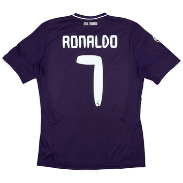 2010-11 Real Madrid CL Third Shirt Ronaldo #7 - 10/10 - (M)