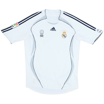 2006-07 Real Madrid Home Shirt - 4/10 - (M)