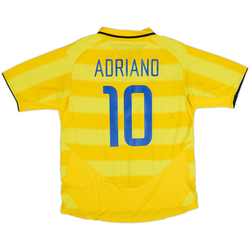 2003-04 Inter Milan Away Shirt Adriano #10 - 6/10 - (XL)