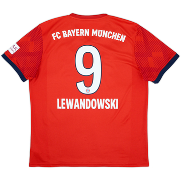 Camiseta de local del Bayern Munich 2018-19 Lewandowski #9 - 7/10 - (L)