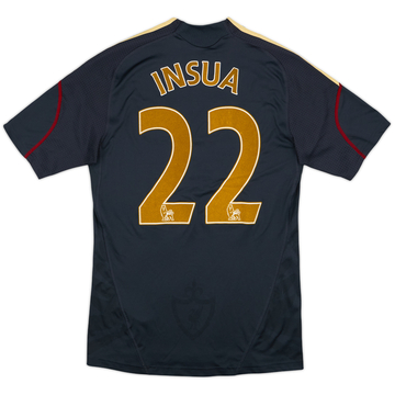 2009-10 Liverpool Away Shirt Insua #22 - 7/10 - (S)