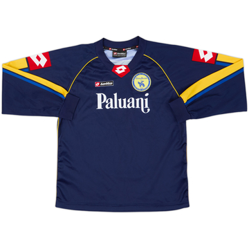 2004-05 Chievo Verona Lotto Scuola Calcio Training L/S Shirt - 8/10 - (L.Boys)
