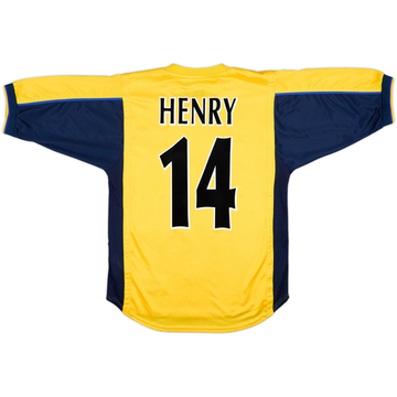 1999-01 Arsenal Away Shirt Henry #14 - 9/10 - (S)