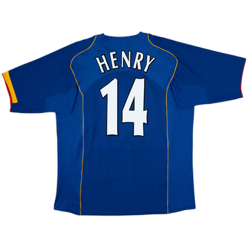 2004-06 Arsenal Away Shirt Henry #14 - 8/10 - (XL)