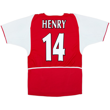2002-04 Arsenal Home Shirt Henry #14 - 5/10 - (S)