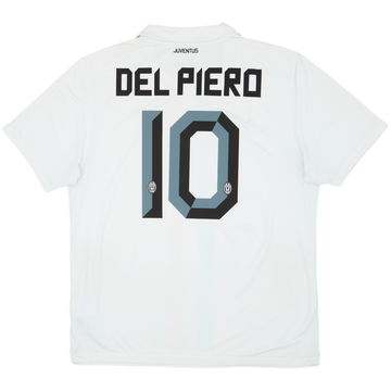 2010-12 Juventus Away Shirt Del Piero #10 - 6/10 - (XL)