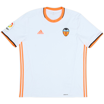 2016-17 Valencia Home Shirt - 5/10 - (XL)