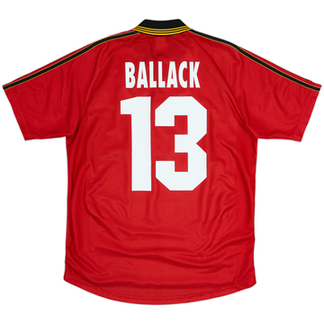1998-00 Bayer Leverkusen Home Shirt Ballack #13 - 7/10 - (XL.Boys)