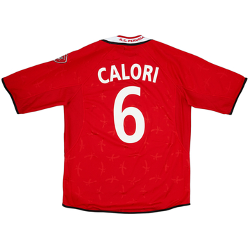 2001-02 Perugia Home Shirt Calori #6 - 9/10 - (XL)