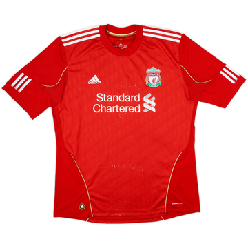 2010-12 Liverpool Home Shirt - 4/10 - (XL)