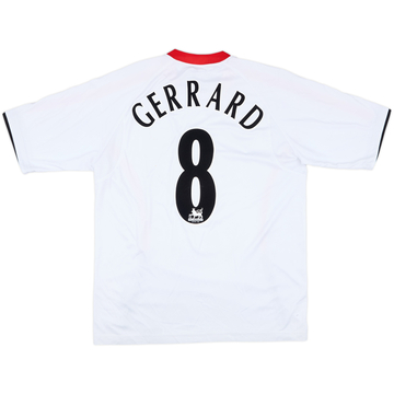 2005-06 Liverpool Away Shirt Gerrard #8 - 7/10 - (L)