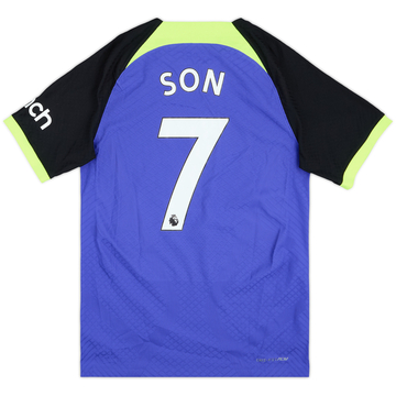 2022-23 Tottenham Authentic Away Shirt Son #7 - 9/10 - (S)