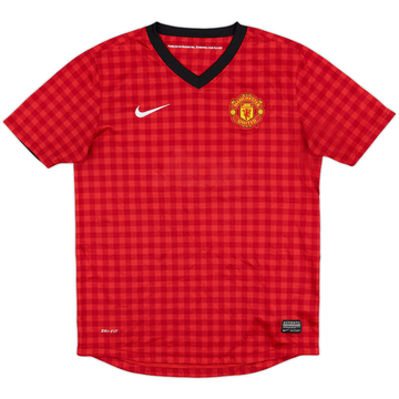 2012-13 Manchester United Home Shirt - 7/10 - (L.Boys)