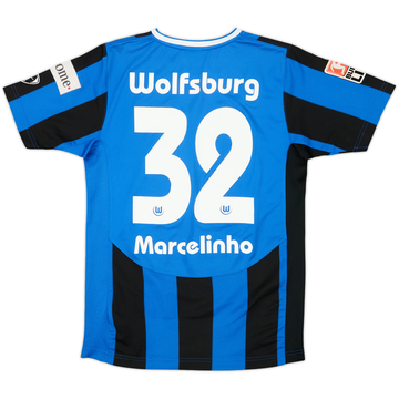 2007-08 Wolfsburg Away Shirt Marcelinho #32 - 7/10 - (L.Boys)
