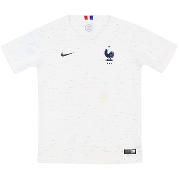 2018 France Away Shirt - 8/10 - (L.Boys)