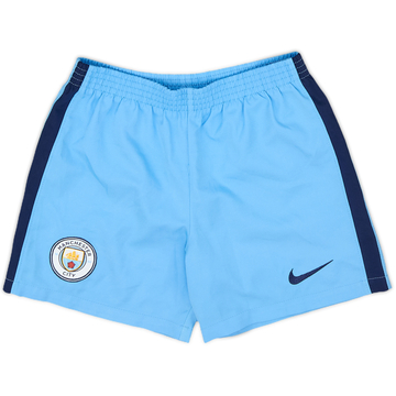 2016-17 Manchester City Home Shorts - 8/10 - (4-5 Years)