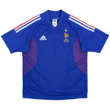 2002-04 France Home Shirt - 8/10 - (Y)