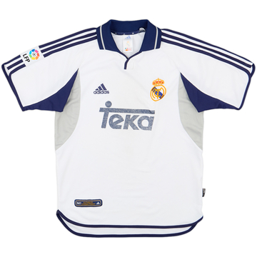 2000-01 Real Madrid Home Shirt - 5/10 - (S)