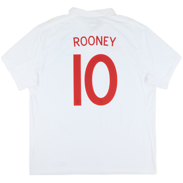 2009-10 England Home Shirt Rooney #10 - 6/10 - (3XL)