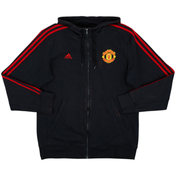 2015-16 Manchester United adidas Hooded Track Jacket - 5/10 - (L)