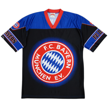 1990s Bayern Munich Nutmeg Graphic Shirt - 7/10 - (XL.Boys)