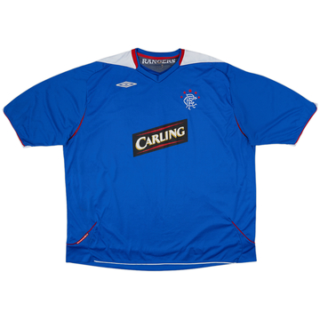 2006-07 Rangers Home Shirt - 5/10 - (4XL)