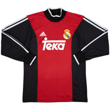 2000-01 Real Madrid GK Shirt - 9/10 - (L.Boys)