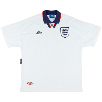 1993-95 England Home Shirt - 6/10 - (XL)