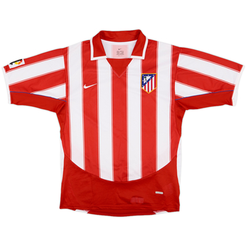 2003-04 Atletico Madrid Home Shirt - 10/10 - (S)