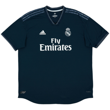 2019-20 Real Madrid Authentic Away Shirt - 8/10 - (XXL)