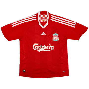 2008-10 Liverpool Home Shirt - 5/10 - (L.Boys)