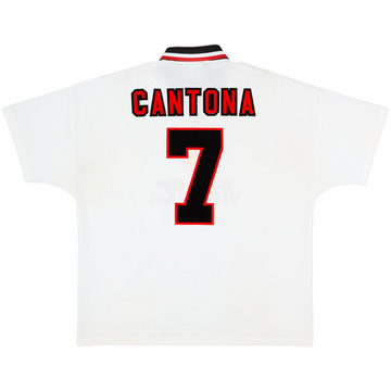 1996-97 Manchester United Away Shirt Cantona #7 - 6/10 - (XXL)