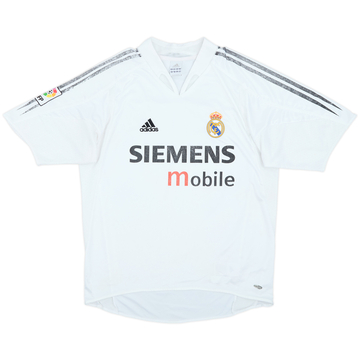2004-05 Real Madrid Home Shirt - 5/10 - (M)