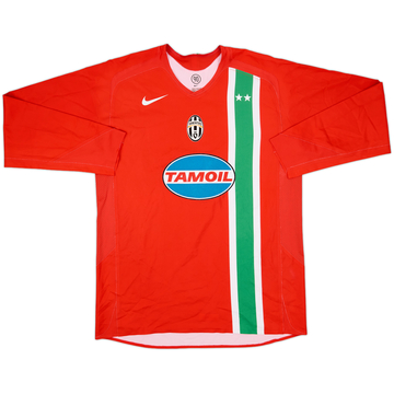 2006-07 Juventus Player Issue Third L/S Shirt - 8/10 - (XL)