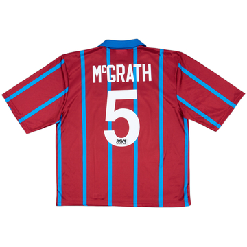 1993-95 Aston Villa Home Shirt McGrath #5 - 10/10 - (XL)